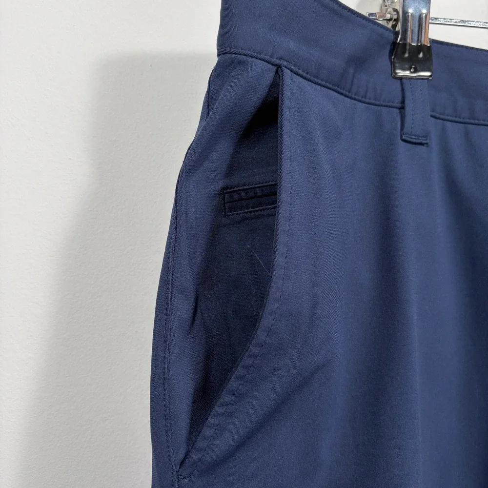 Rhone Commuter Shorts Men Size 36 Navy Blue Performance Stretch Tech Golf 6